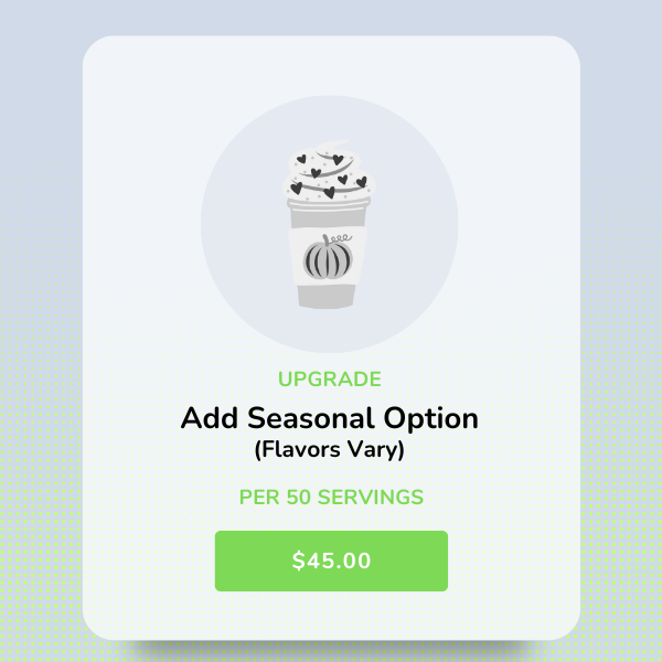 Add Seasonal Favorites